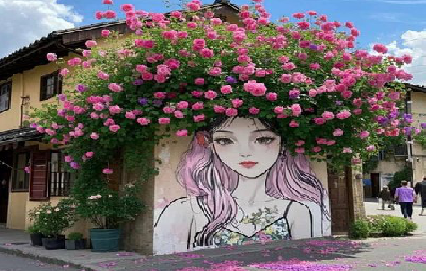 鹤庆怎么设计网红打卡墙绘