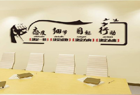 鹤庆企业文化墙主要展示什么？