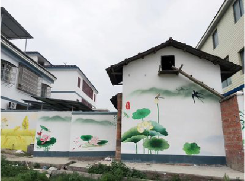 鹤庆室外墙绘-从选材到保养。