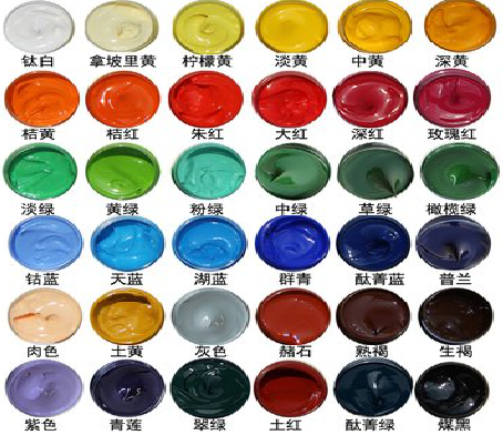 鹤庆墙绘颜色的选择有讲究。