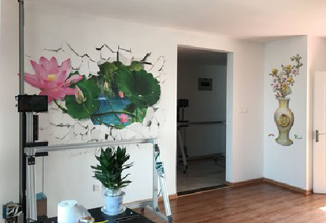 鹤庆墙体彩绘相比墙纸的优势。