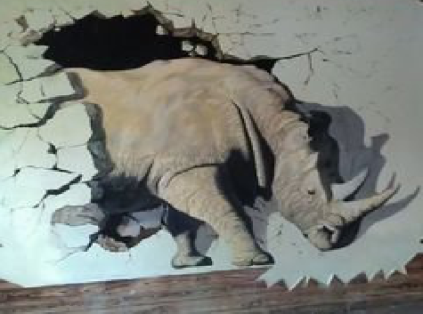 鹤庆在墙绘中，如何绘制3D效果？