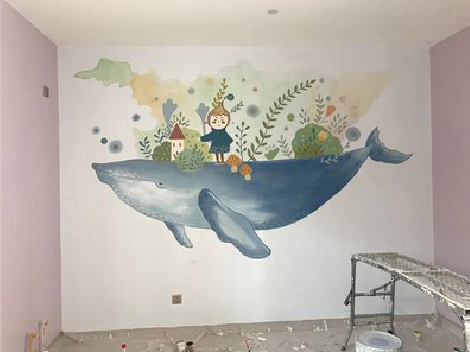 鹤庆手绘墙的特点及优势。